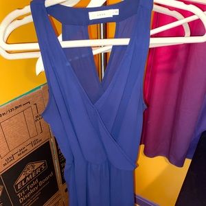 Worn once blue lush dress